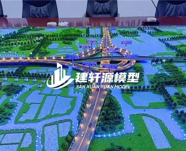 长垣高速公路沙盘定制